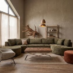 Hoekbank Lilibeth | U-vorm | Fusion Stof |