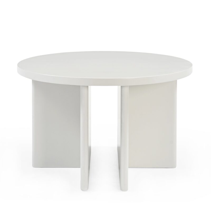 Detail mango hout jade salontafel