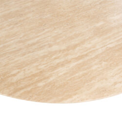 Textuur van faux marmeren tafelblad eettafel Montgommery beige