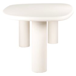 Bloomstone eettafel in interieur, wit, zelf te monteren