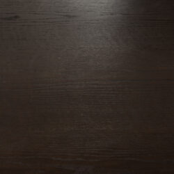 Perspectief van de eettafel Luxor brown oval 235, diepte en breedte