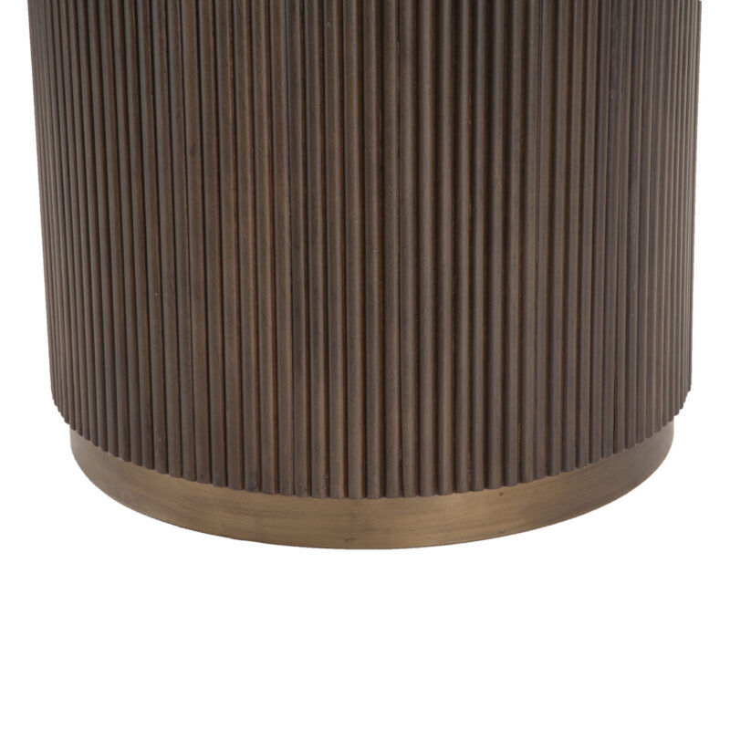 Eettafel Mayfield brown 140Ø