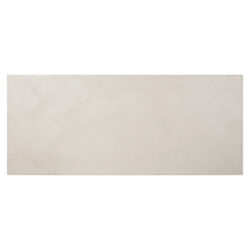Whitebone eettafel, 100 cm diepte en 77 cm hoogte, goud-wit kleur