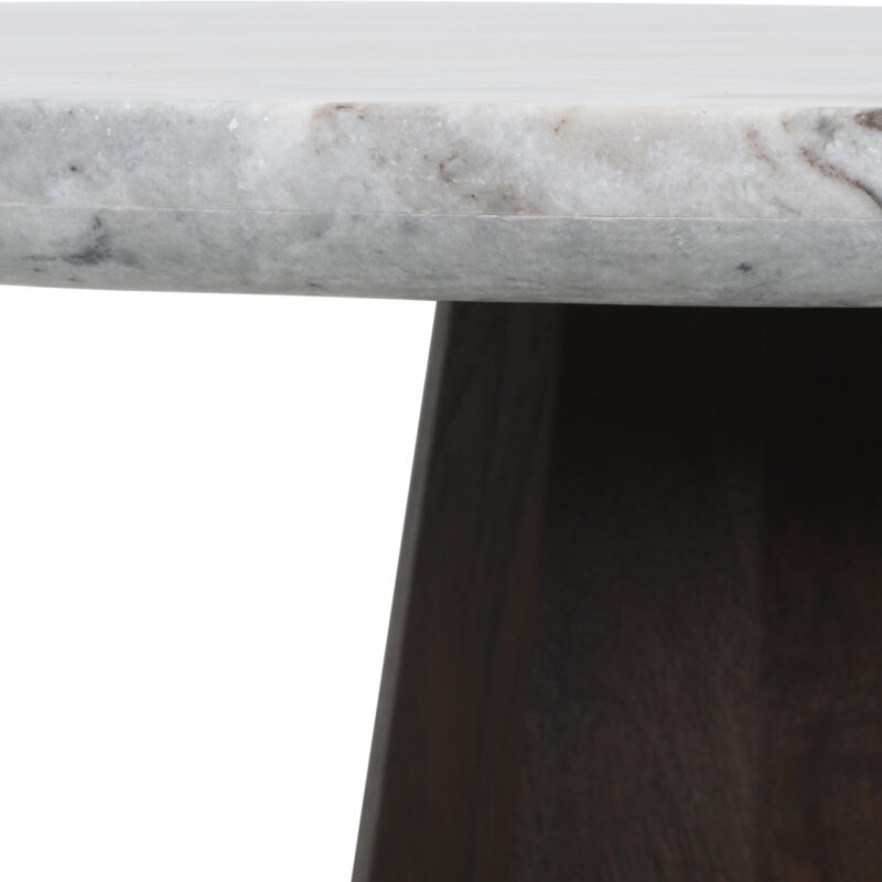 Voet van mangohout Oberoy eettafel