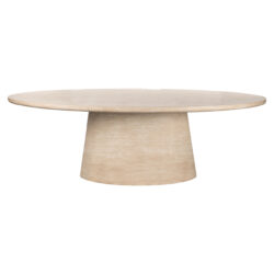 Eettafel Fictus beige in interieur, stijlvol statement
