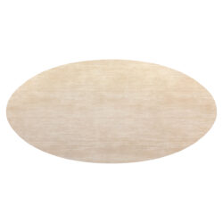 Eettafel Fictus beige vanaf boven, breedte 240 cm