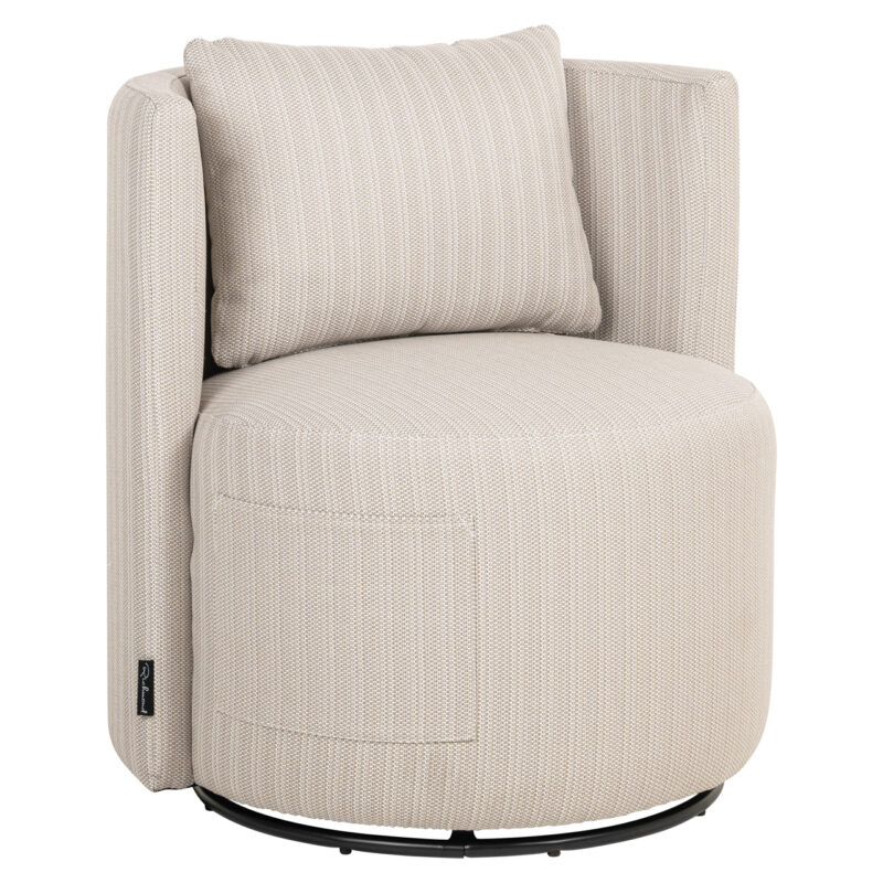 Outdoor eetkamerstoel Marlin beige swivel