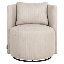 Outdoor eetkamerstoel Marlin beige swivel