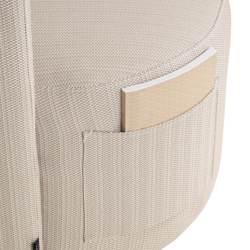 Outdoor eetkamerstoel Marlin beige swivel