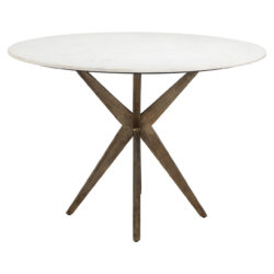Eettafel Maisy white 114Ø
