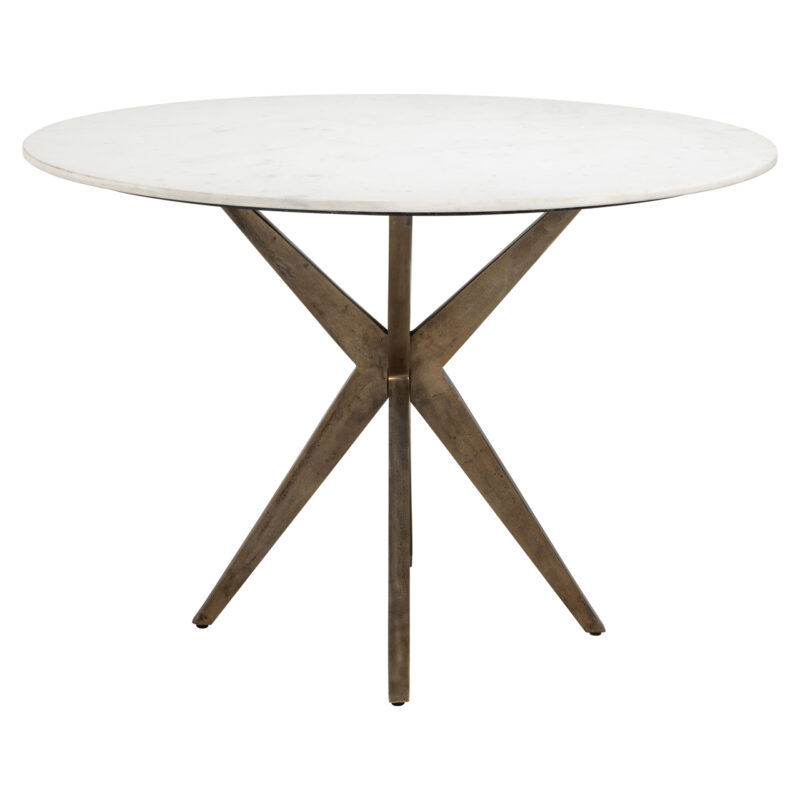 Eettafel Maisy white 114Ø