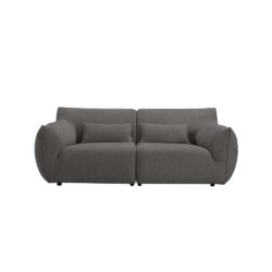 Aberdeen 3-zitsbank met stof bekleding Eden 20 graphite