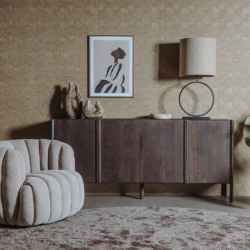 Amalfi Dressoir basalt 200 cm