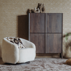 Amalfi Opbergkast basalt 120 cm