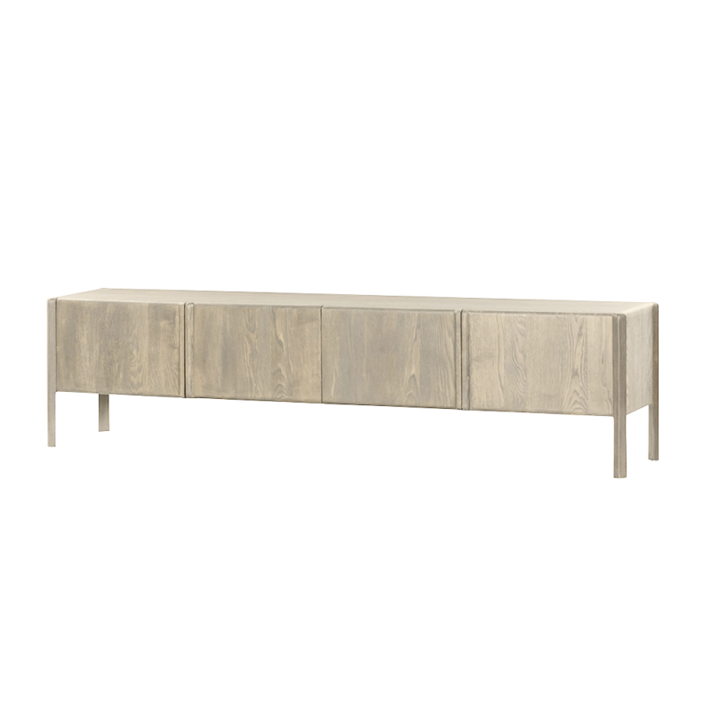 Amalfi TV-meubel white wash 220 cm