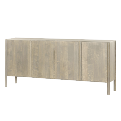 Amalfi Dressoir white wash 200 cm