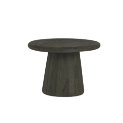 Asti Bijzettafel rond olijfbruin 60 cm