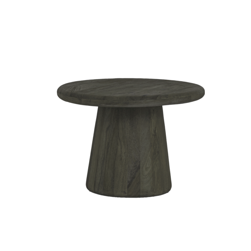 Asti Bijzettafel rond olijfbruin 60 cm