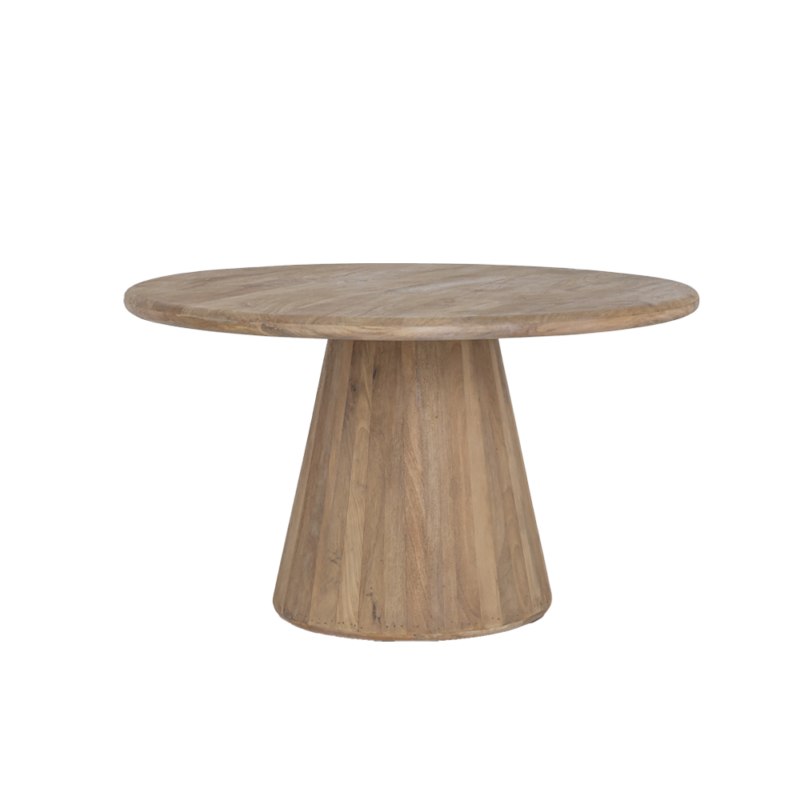 Asti Eetkamertafel rond naturel 130 cm