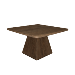 Asti Eetkamertafel vierkant bruin 150 cm