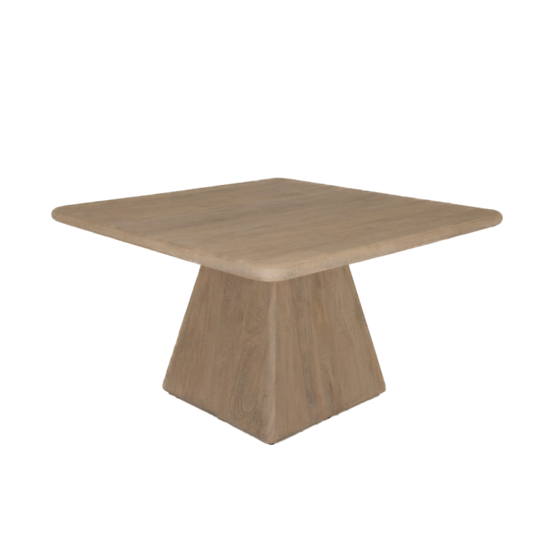 Asti Eetkamertafel vierkant naturel 150 cm