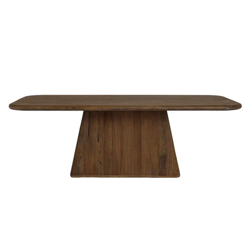 Asti Eetkamertafel bruin 200 cm