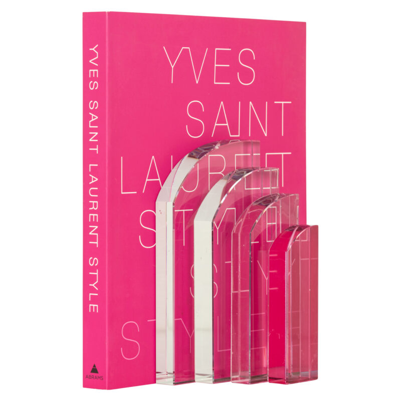 Boekenstandaard Alissia vanaf zijkant, met boeken