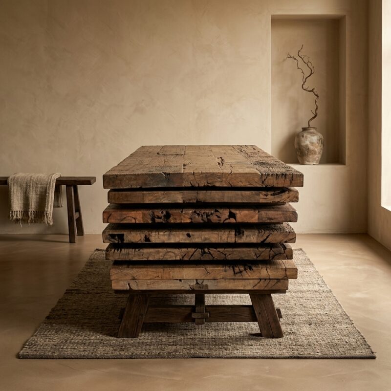 Eettafel Borneo IJzerhout 300cm | Spinpoot