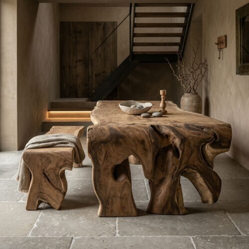 Waterval boomstamtafel 275cm | Suarhout