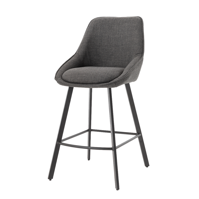 Borgo barstool Bjorn 19 anthracite in een interieur setting
