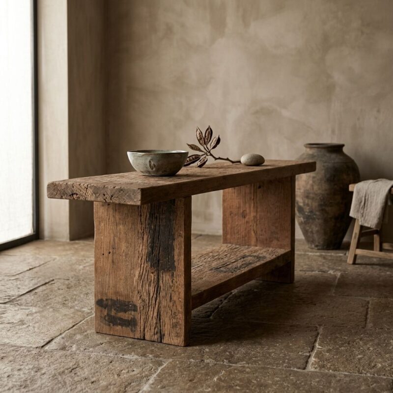 Sidetable Borneo ijzerhout | 220cm