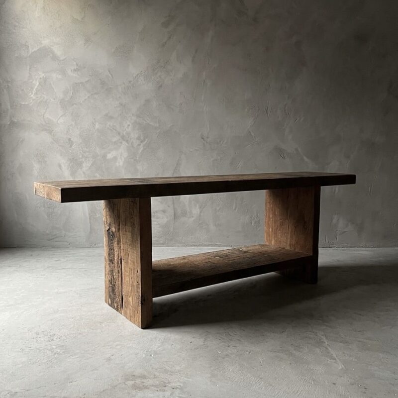 Sidetable Borneo ijzerhout | 220cm