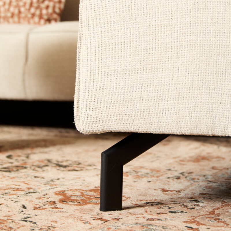 Perspectief van MySofa Floris vanaf boven, beige bank