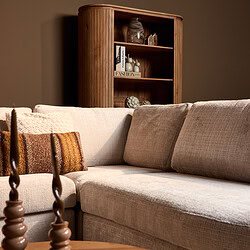 Textuur van de Cremona 02 stof op de MySofa Alma U-Bank