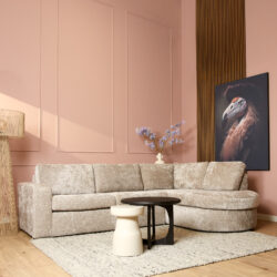 Detail van de bekleedingsstof van de MySofa Alma