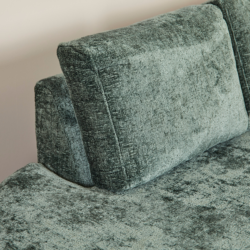 Afgeronde divan van de MySofa Alma bank