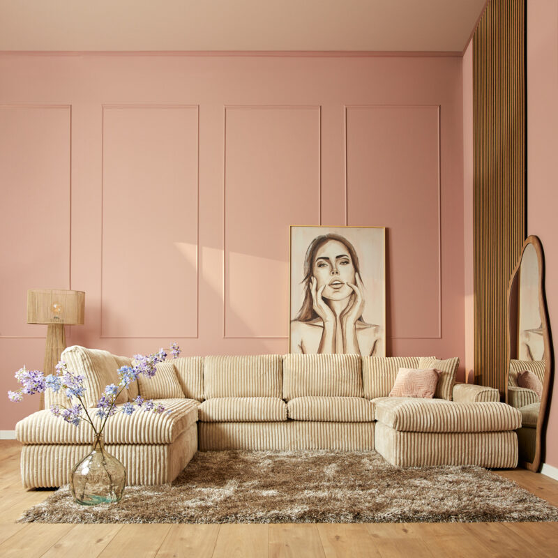 Detail van de bankstof Tilia 03