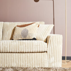 Hoekbank Teddy vanaf boven, beige