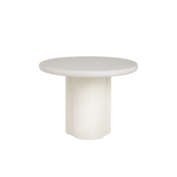 Melzo Bijzettafel rond wit 60 cm