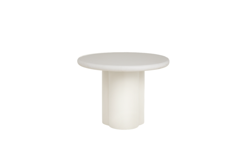 Melzo Bijzettafel rond wit 60 cm