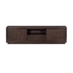 Textuur van de Mincio TV-meubel in bruin, espresso kleurtint