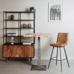 Pamplona Barstoel - fabric Cognac