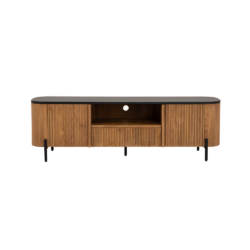 Palazzo TV-meubel in interieur, natuurlijk hout, landelijk modern stijl, 180 cm breed