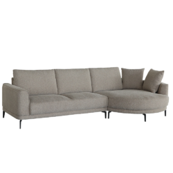 Prescot 2 5-AL plus chaise lange in espresso kleur in een interieur setting