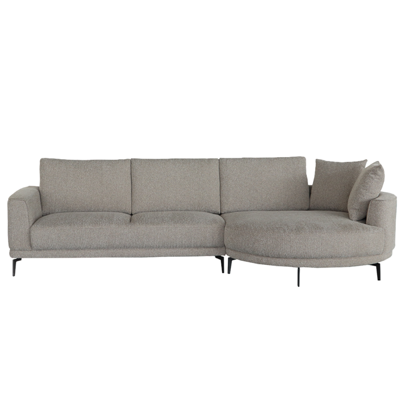 Prescot 2 5-AL + Chaise R - Sahara 400 espresso