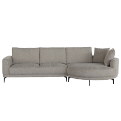 Prescot 2 5-AR + Chaise L - Sahara 400 espresso