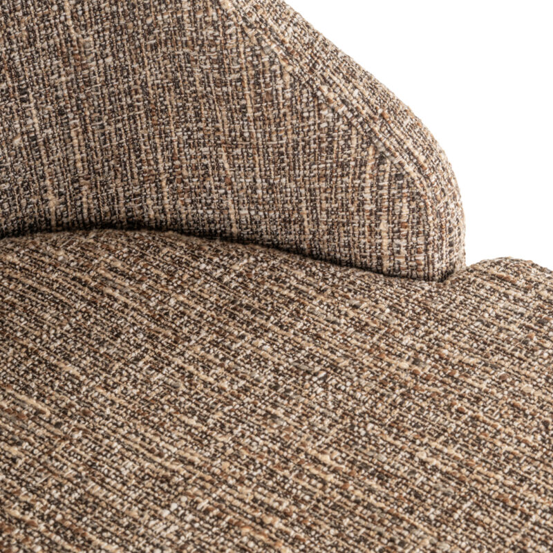 Barstoel Bolton brown tweed set van twee in gebruik