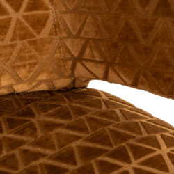 Counterstoel Indigo old gold triangle