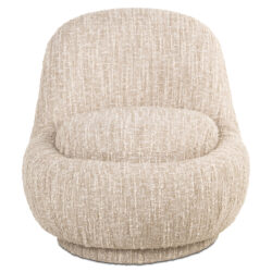 Kussen lounge stoel Arlanda beige angora, zacht en stijlvol