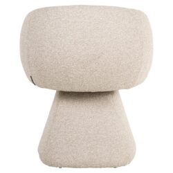 Eetkamerstoel Quiriro biscotti vanaf boven, comfortabel en verfijnd